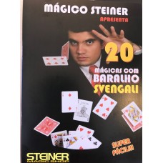 Livreto 20 Mágicas com Baralho Svengali